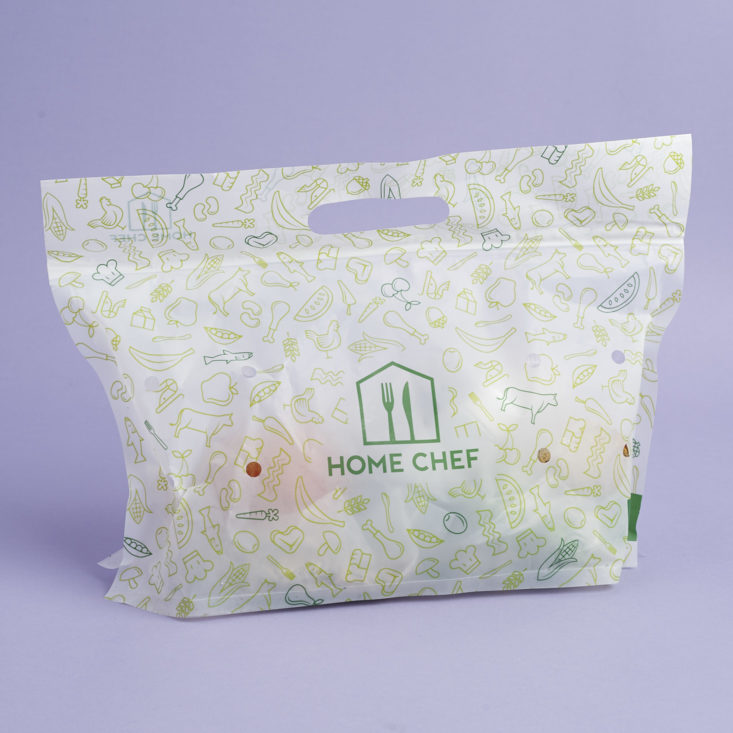 ingriedients bag