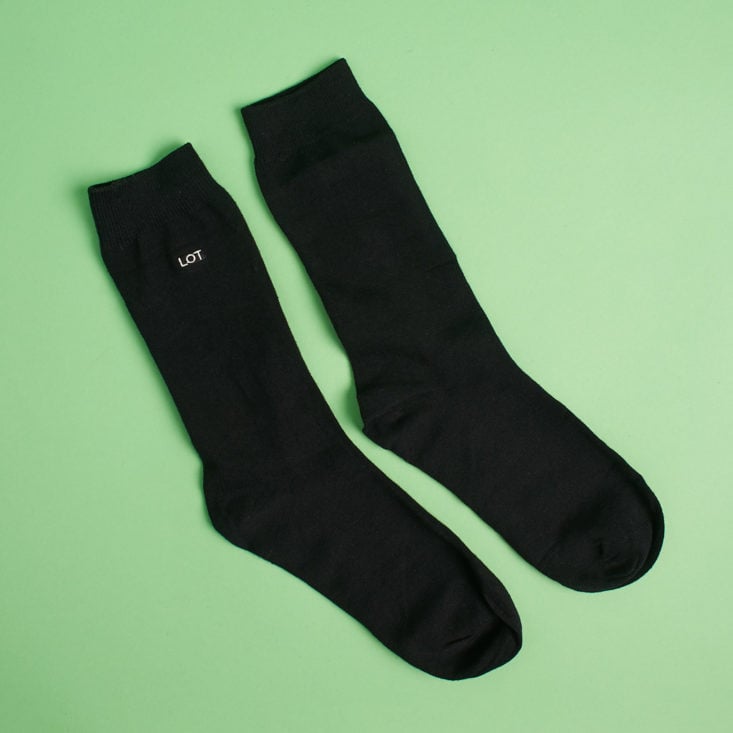 black lot socks