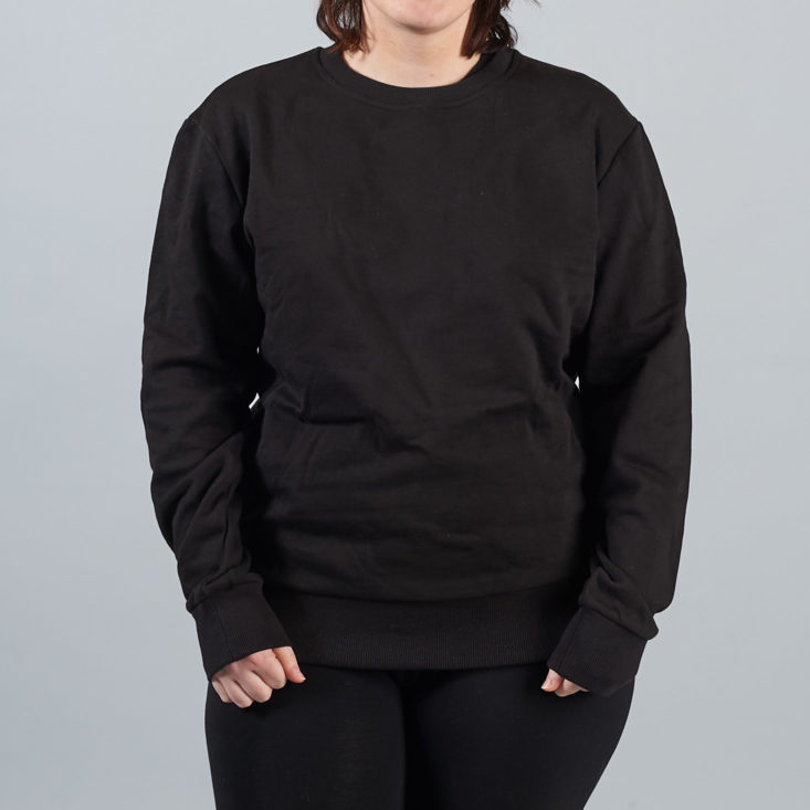 black lot sweatshirt