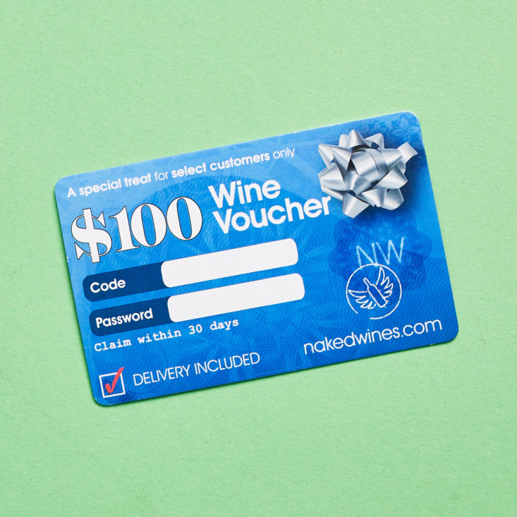 naked wines voucher