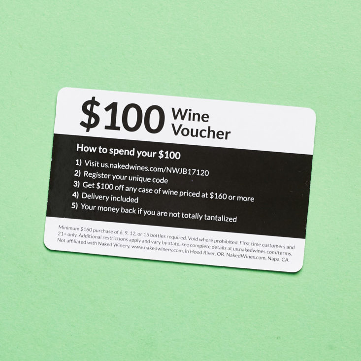 wine voucher