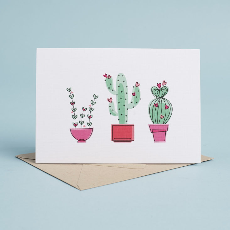 Lovely Little Cactus Card