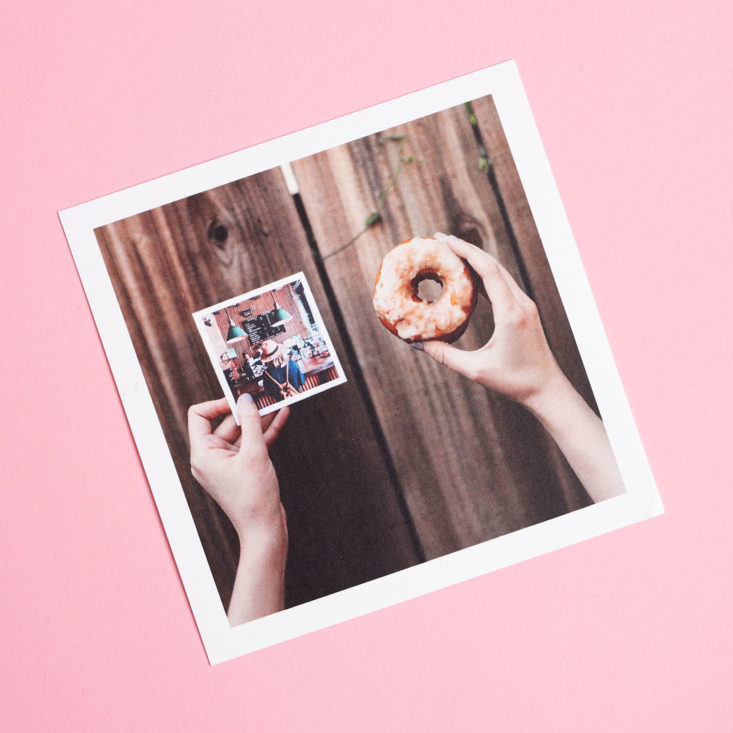 quirky crate promotional card
