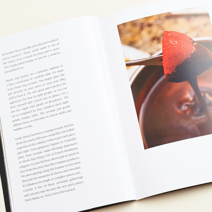 chocolate fondue info in the february 2018 robb vices box