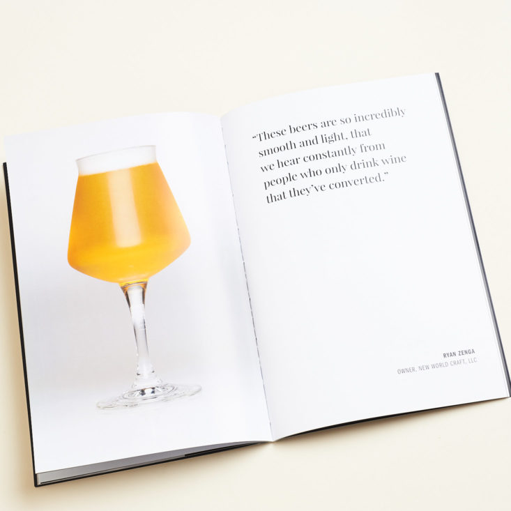 spread about beer in robb vices february booklet