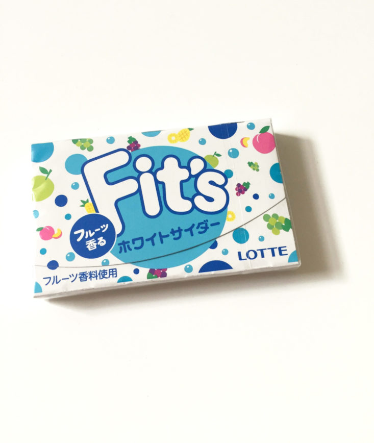 Fit’s White Cider Gum front of package
