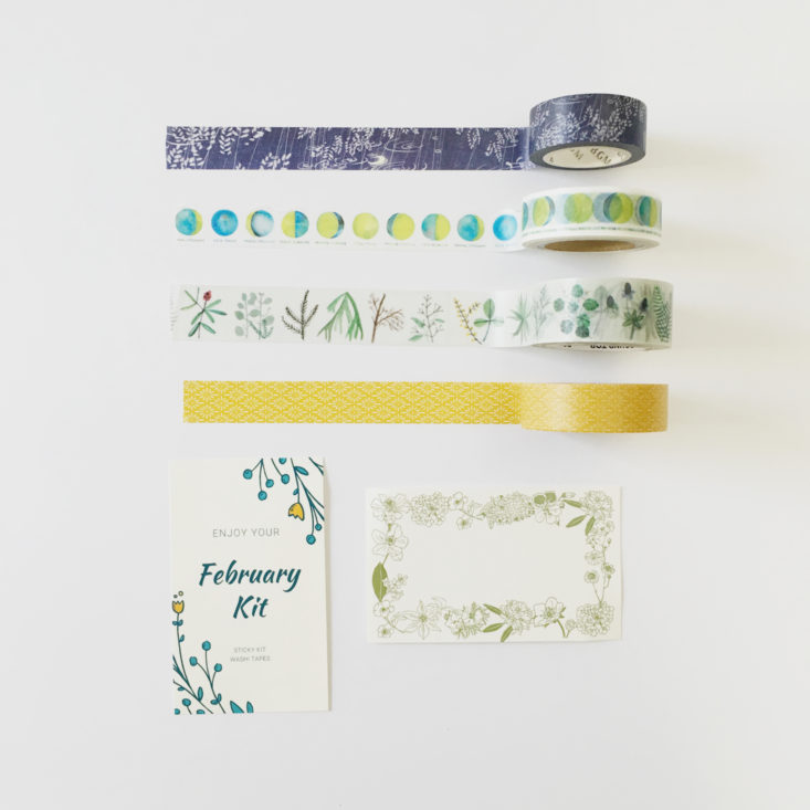 colorful washi tape in Sticky Kit