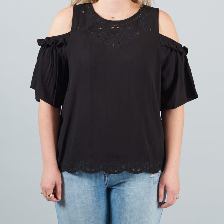 StitchFix Clothing Box February 2018 Blouse Detail
