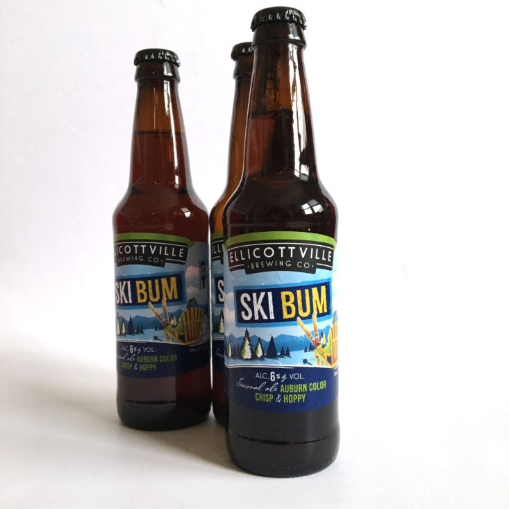 The Microbrewed Beer of the Month Club January 2018 - Ski Bum