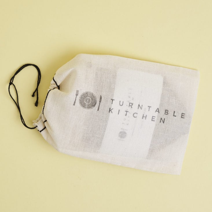 Turntable Kitchen cloth pouch