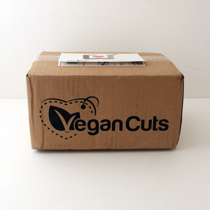 Vegan Cuts Snack February 2018 Box closed