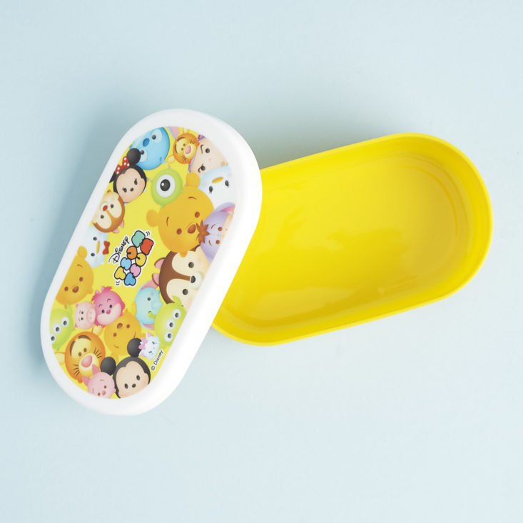 Disney Tsum Tsum Snack Container with lid off