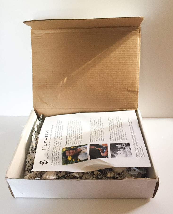 elevita january 2018 box open
