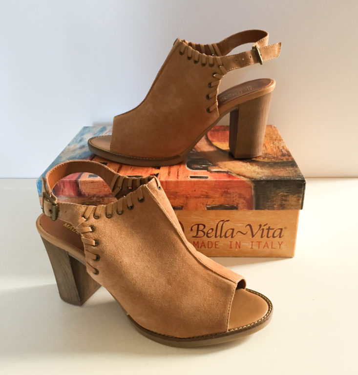 'Ora' Block Heel Slingback Sandal by Bella Vita