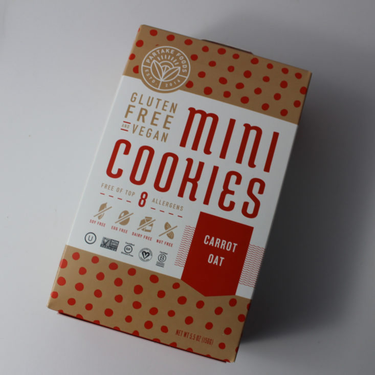 Partake Foods Mini Cookies in Carrot Oat (5.5 oz) 