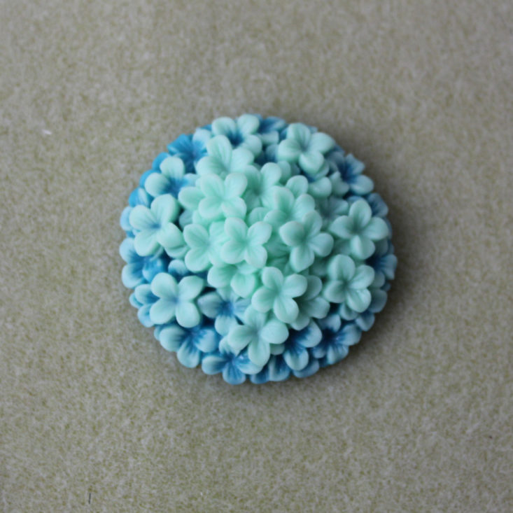 Resin Floral Cabochon