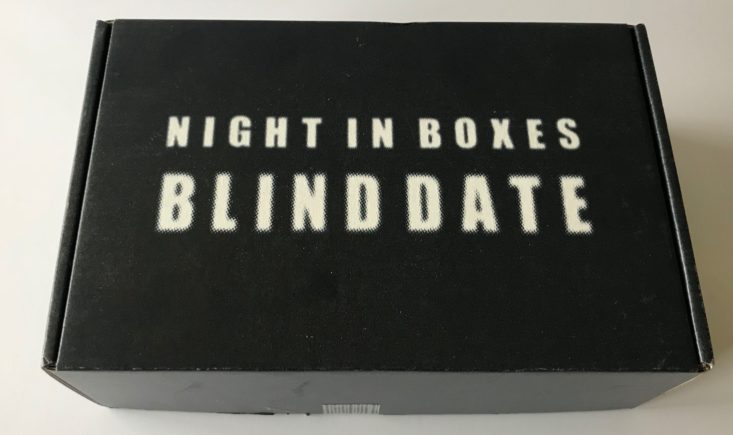 Date Night In Box Review March 2018 -1) Box