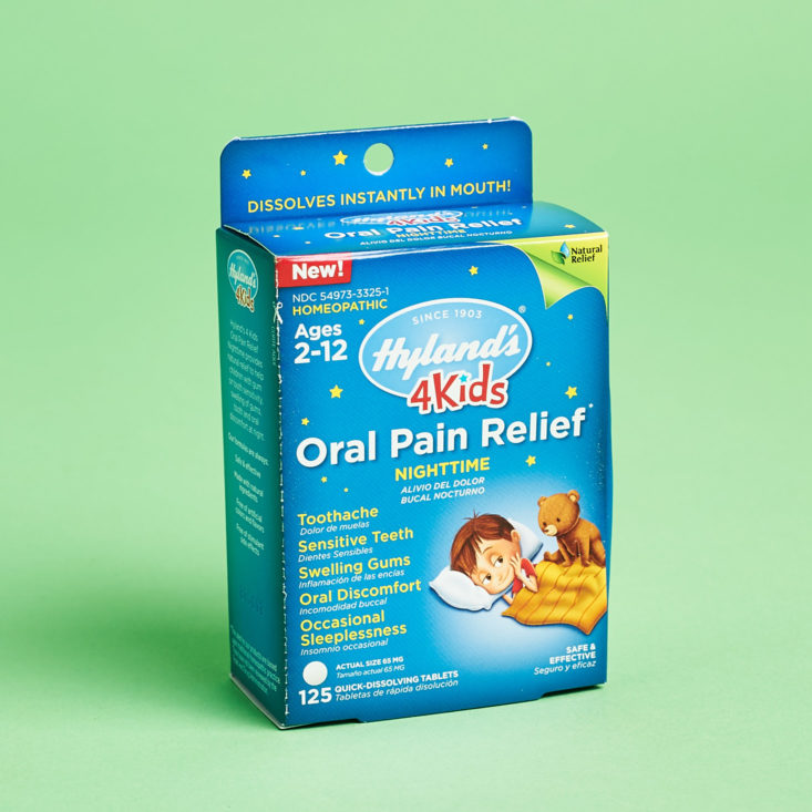 Hyland's 4Kids Oral Pain Relief Tablets