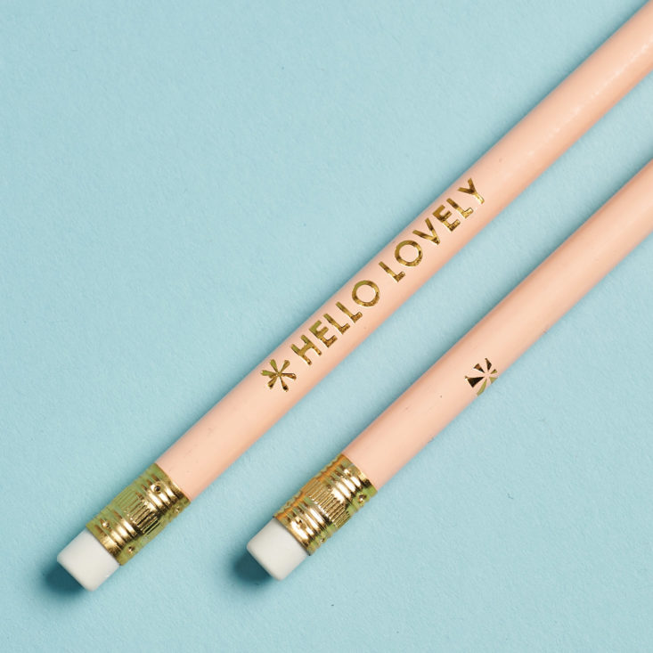hello love pencils