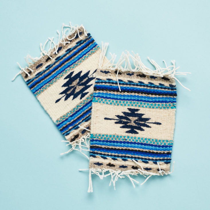 rug shaped coasters