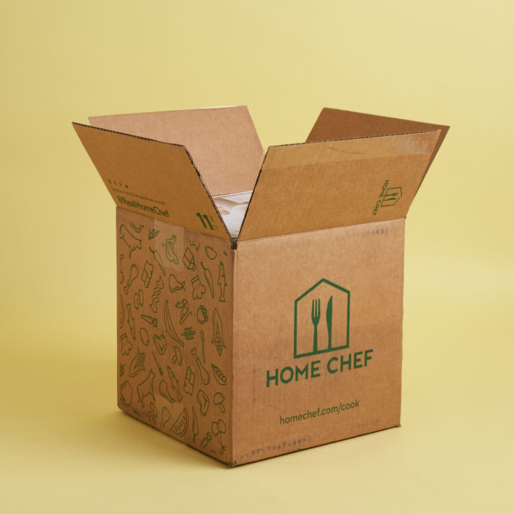 home chef vegetarian meal kit review and unboxing