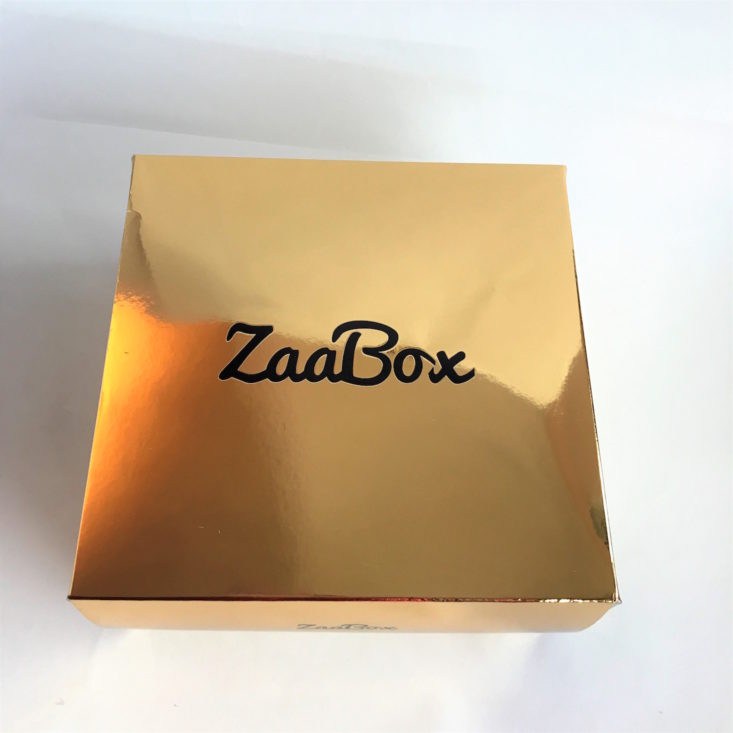 ZaaBox Gold Box closed