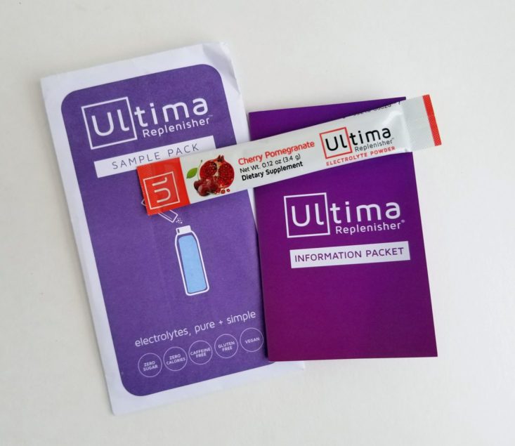 Cherry Pomegranate Ultima Electrolyte Replenisher, .12 oz packet