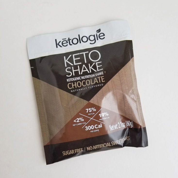 Ketologie Chocolate Keto Shake, 2.1 oz