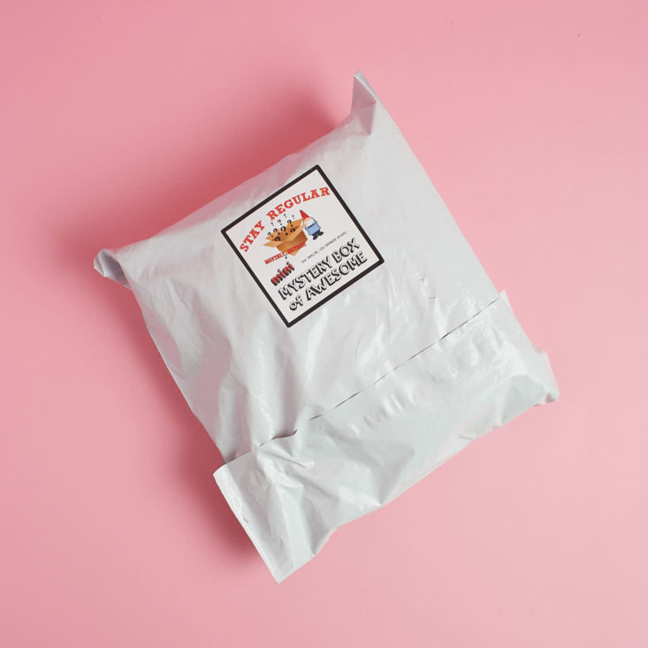 mini monthly mystery box of awesome review for february 2018