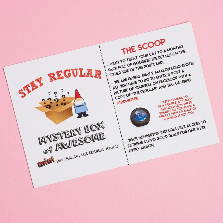 info card