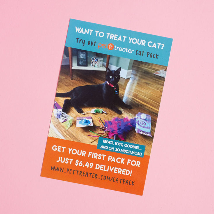 pet subscription info card