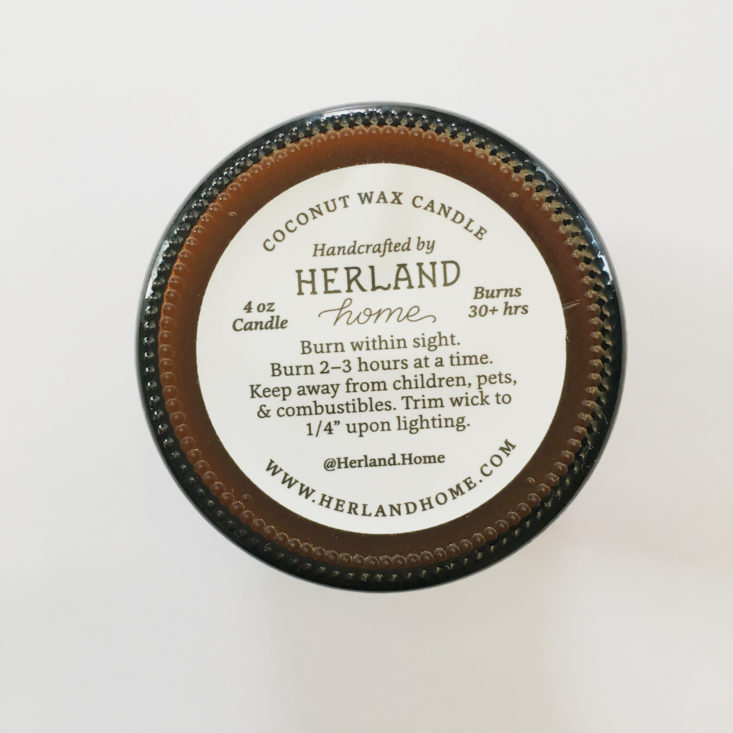 Nosejoy March 2018 Herland Home Candle