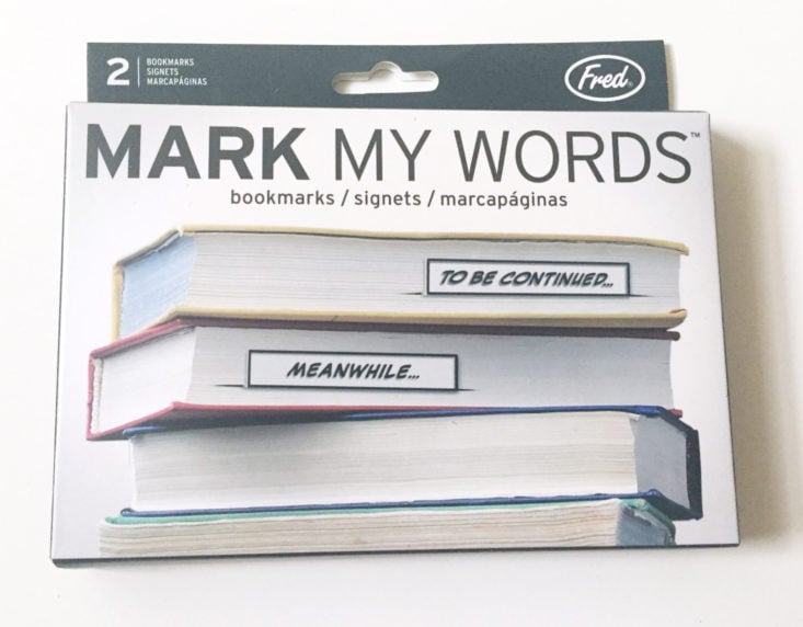 PageHabit February 2018 Mark my words front