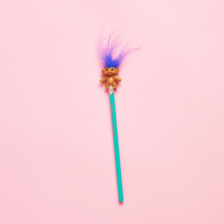 troll doll pencil