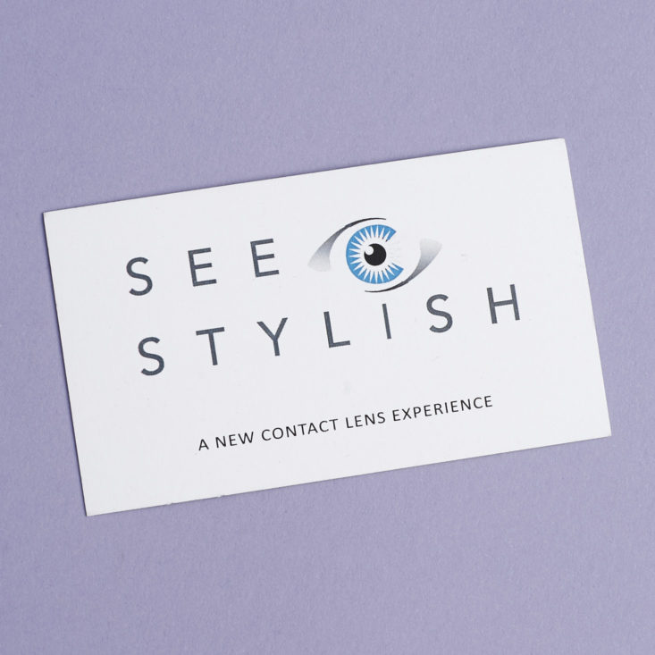 See Stylish business card