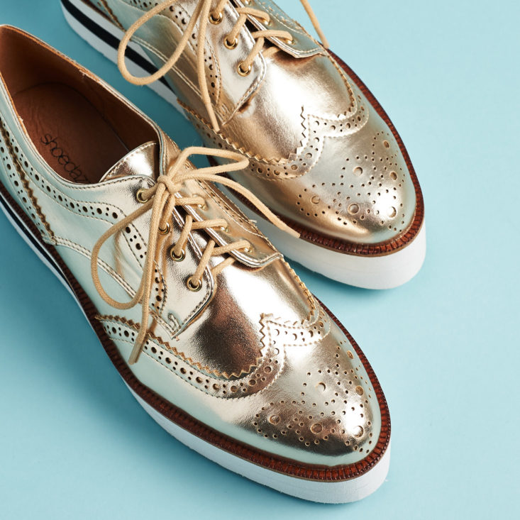 detailing on shoedazzle march 2018 box