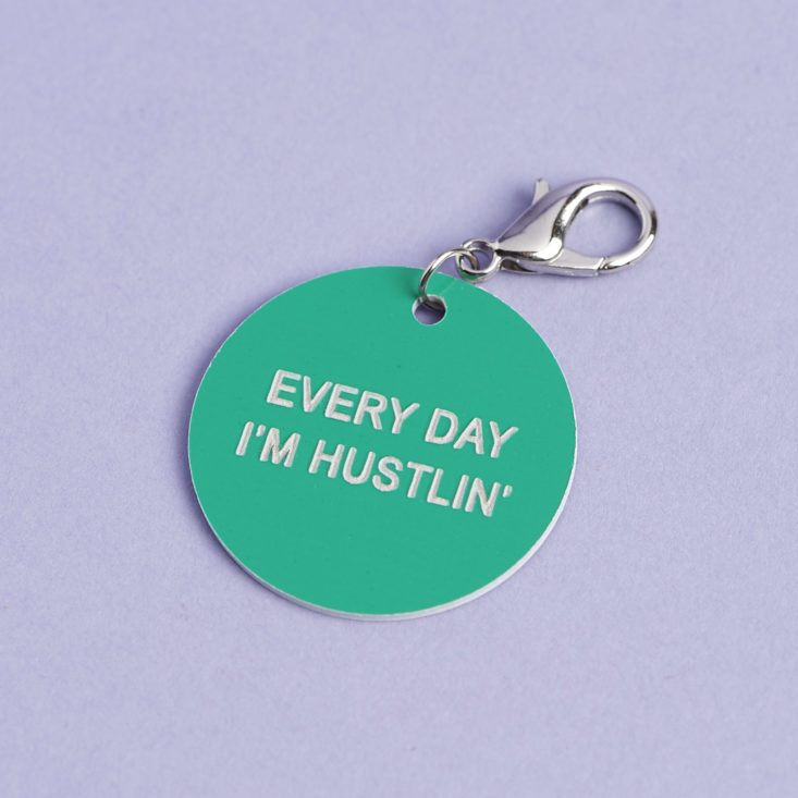Everyday I'm Hustlin' Key Tag