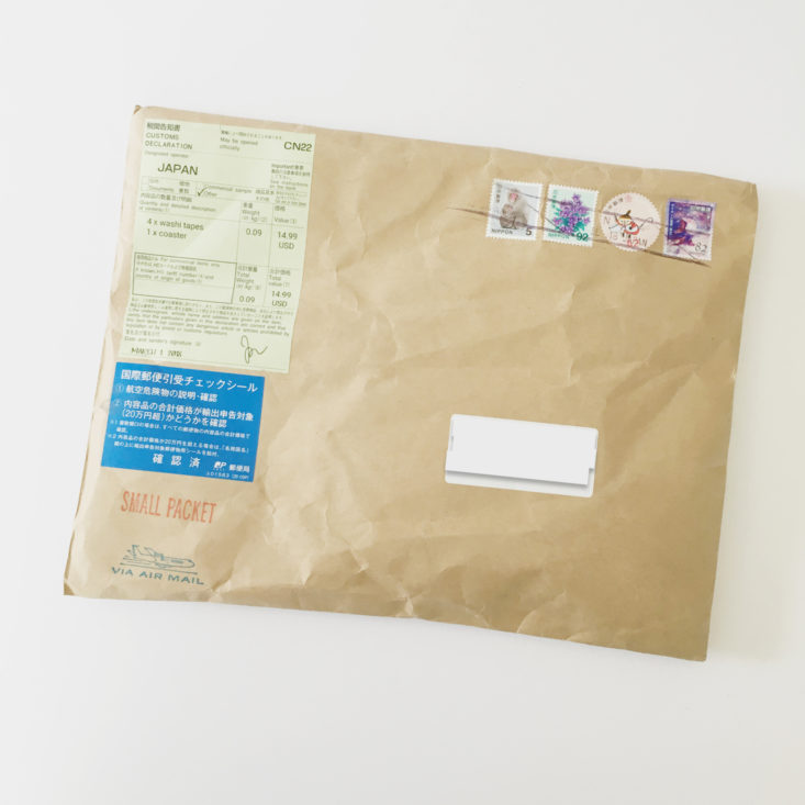 Sticky Kit Washi Tape March 2018 Envelope