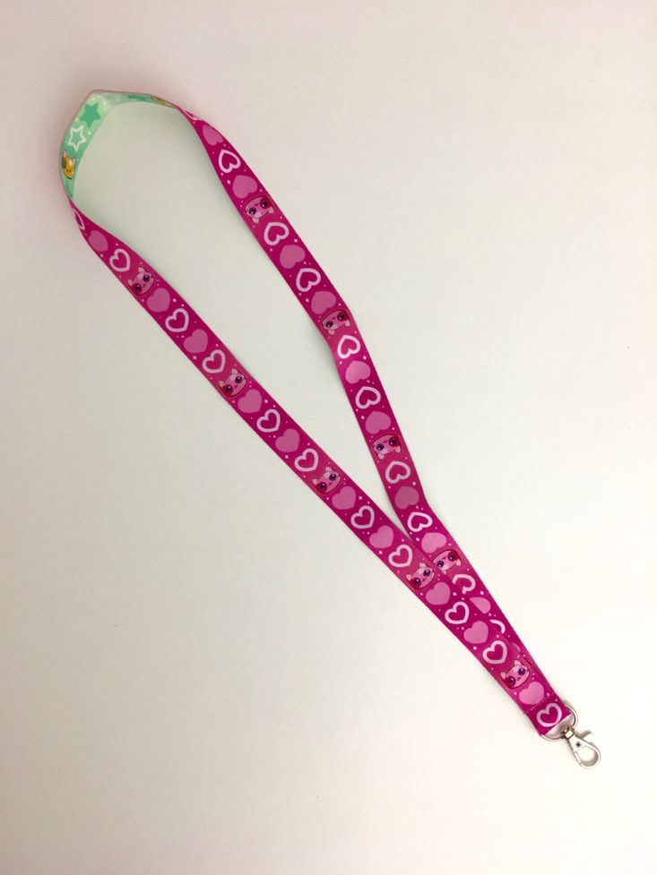 Super Cute February 2018 Pink Lanyard