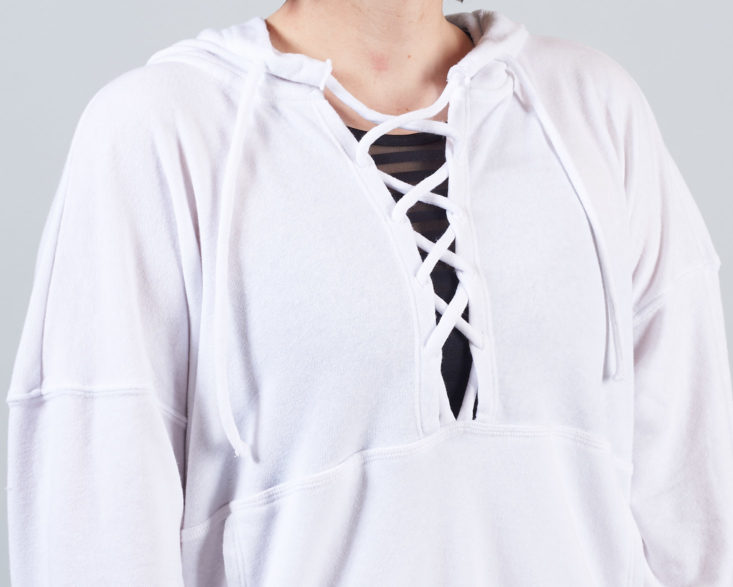 laceup pullover