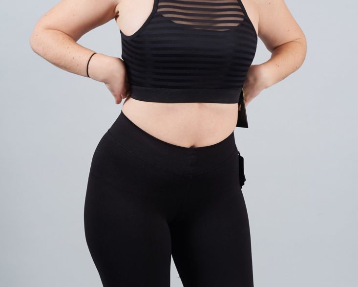 high waisted contouring leggings