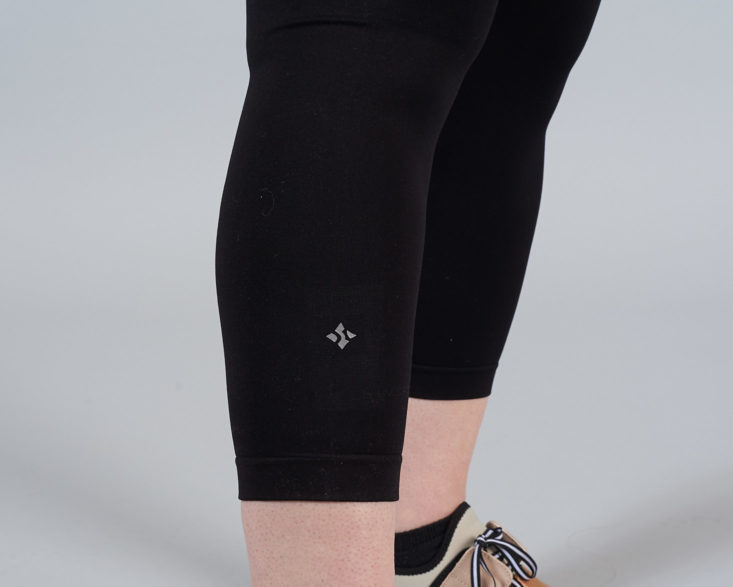 logo on leggings