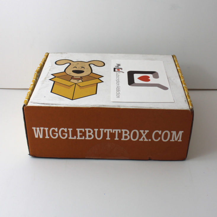 Wigglebutt Box March 2018 Box closed