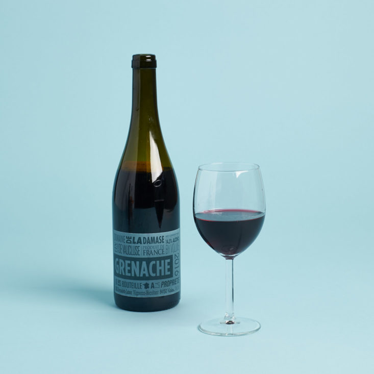 grenache wine in glass