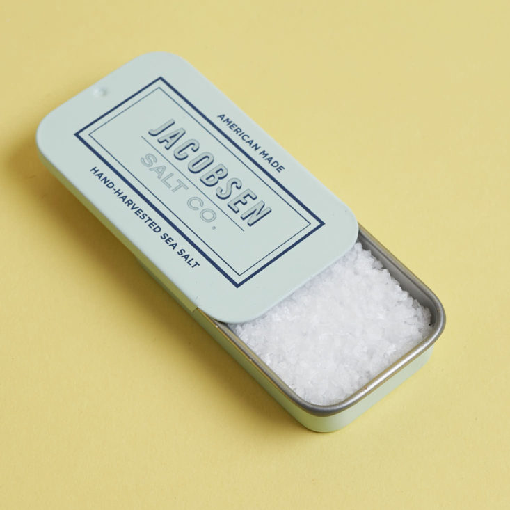 wonderful objects salt sliding tin