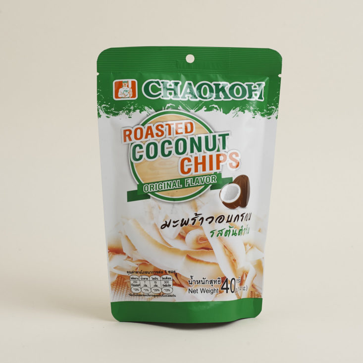 Chaokoh Roasted Coconut Chips package