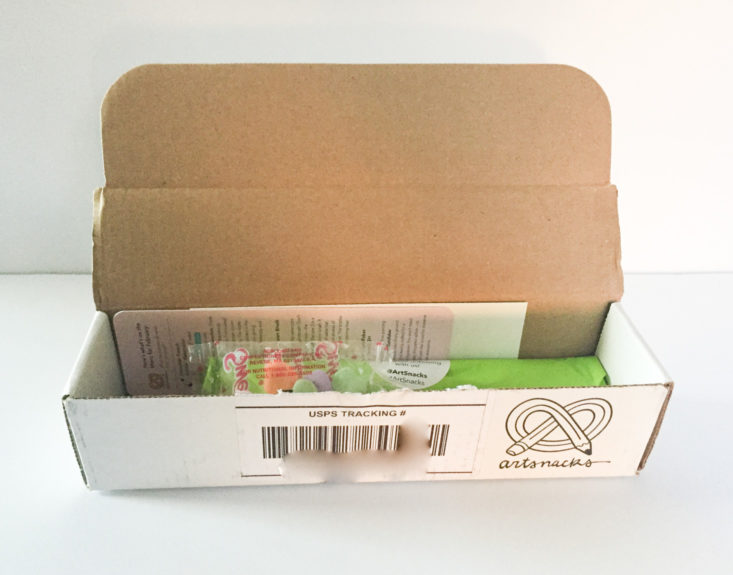 art snacks february 2018 box open
