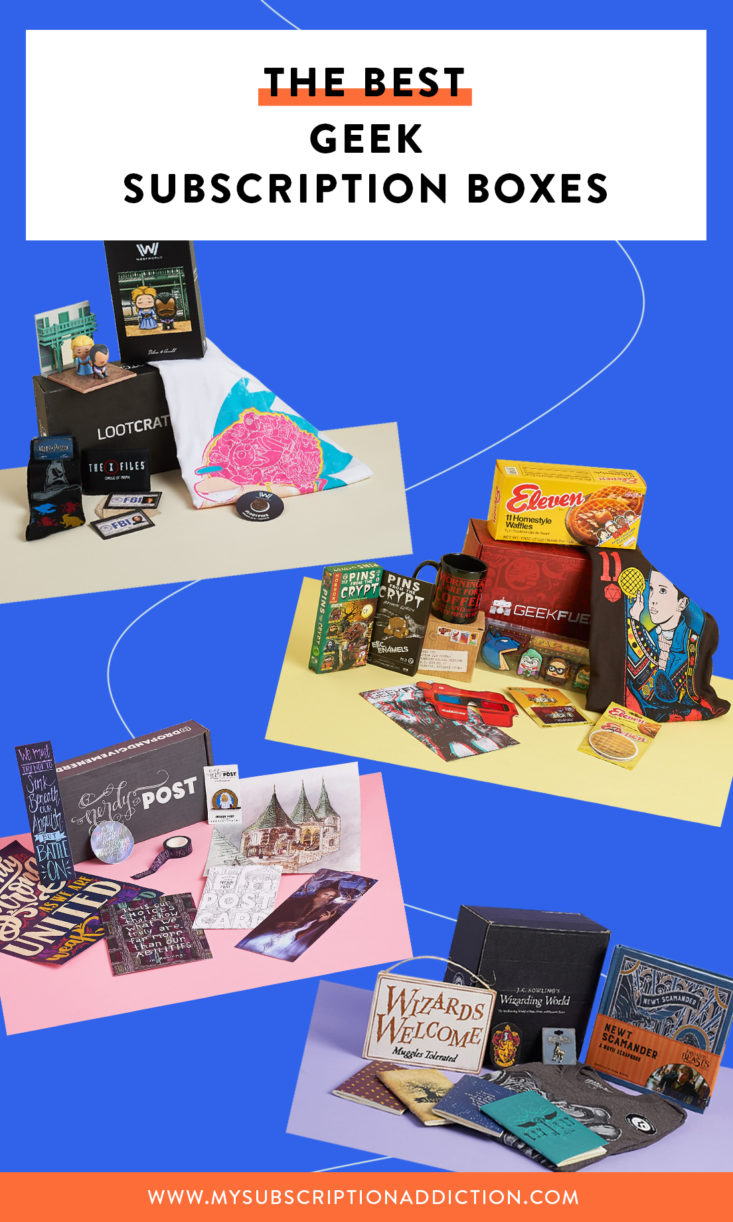 The 20 Best Geek Subscription Boxes - for Gamers, Nerds, and More