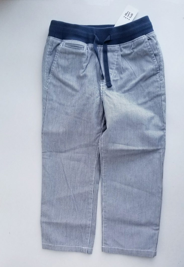 Gap for Good Pull-On Everyday Khakis in Blue Stripe