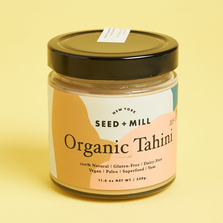 Seed & Mill Organic Tahini